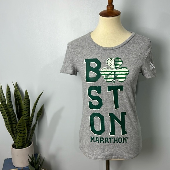Adidas 2017 Boston Marathon Official shirt - Picture 1 of 7
